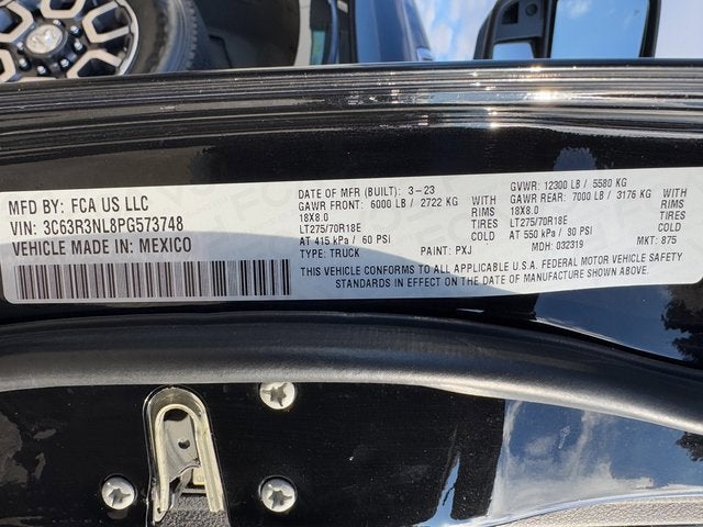 2023 RAM 3500 Limited Longhorn Mega Cab 4x4 6'4" Box