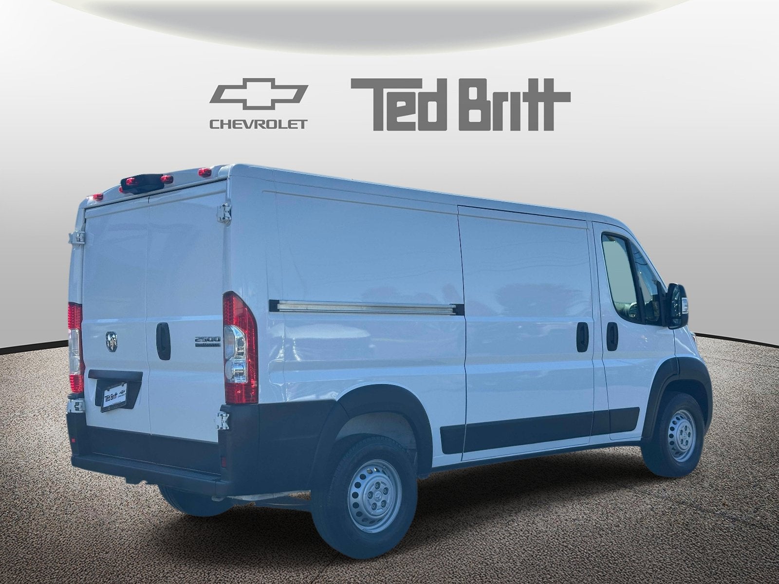 2025 RAM ProMaster 2500 Cargo Van Tradesman Low Roof 136" WB w/Pass Seat