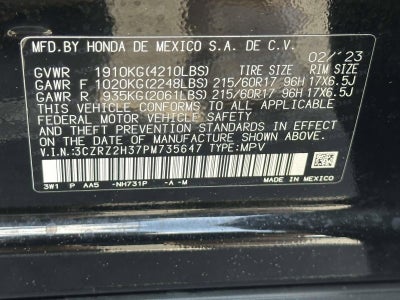 2023 Honda HR-V AWD LX