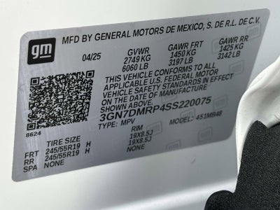 2025 Chevrolet Equinox EV LT