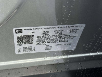 2026 Chevrolet Equinox LT