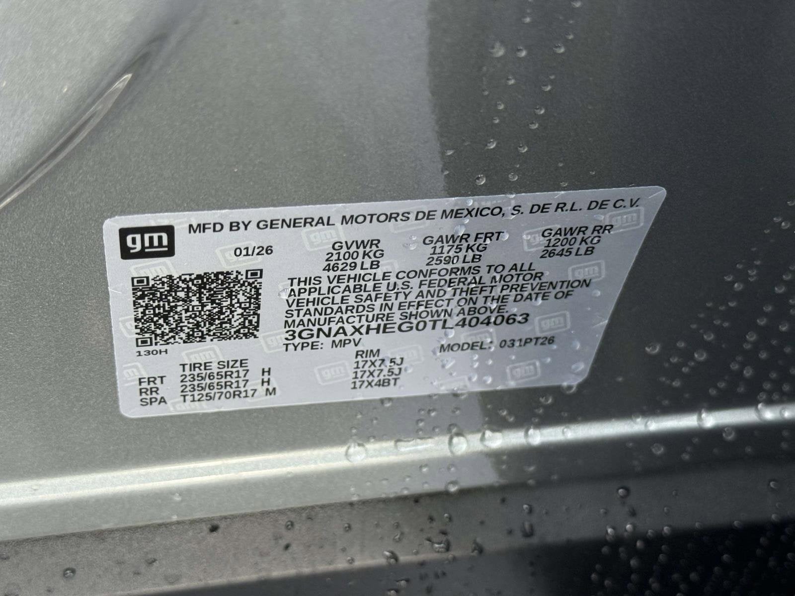 2026 Chevrolet Equinox LT