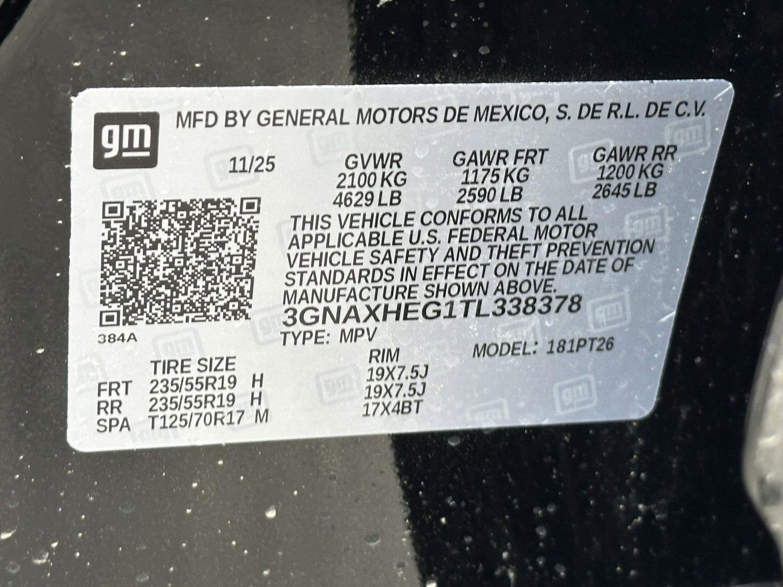 2026 Chevrolet Equinox LT