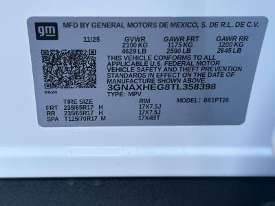 2026 Chevrolet Equinox LT