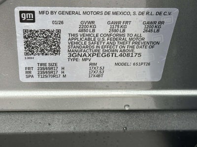 2026 Chevrolet Equinox LT