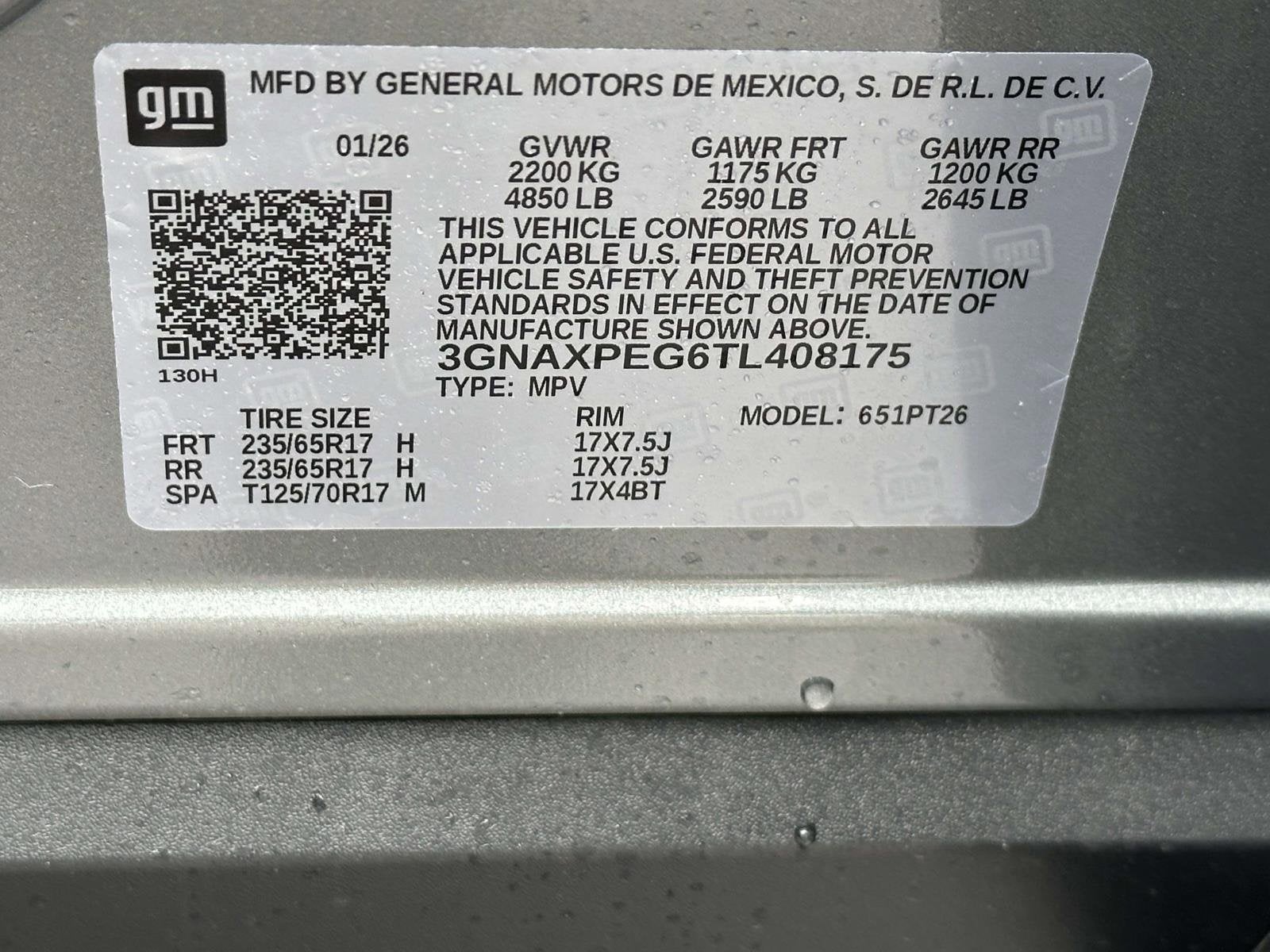 2026 Chevrolet Equinox LT