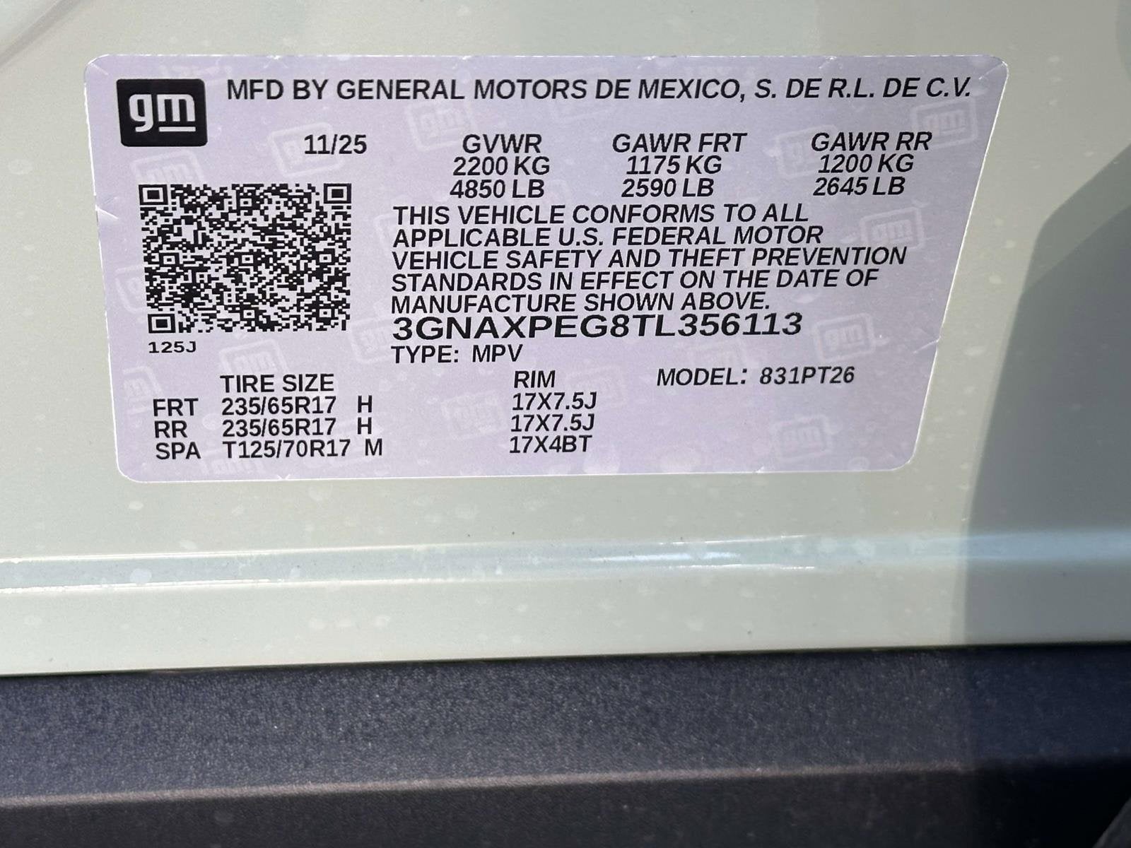 2026 Chevrolet Equinox LT