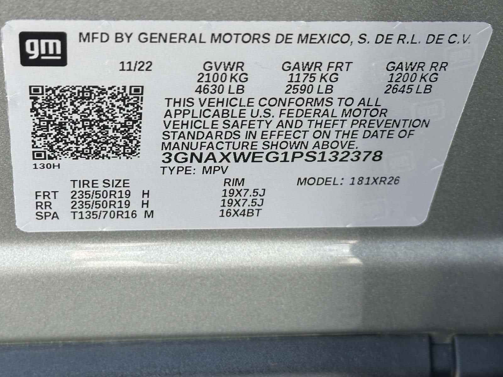 2023 Chevrolet Equinox RS