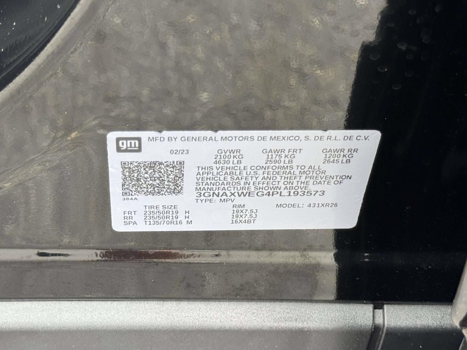 2023 Chevrolet Equinox RS
