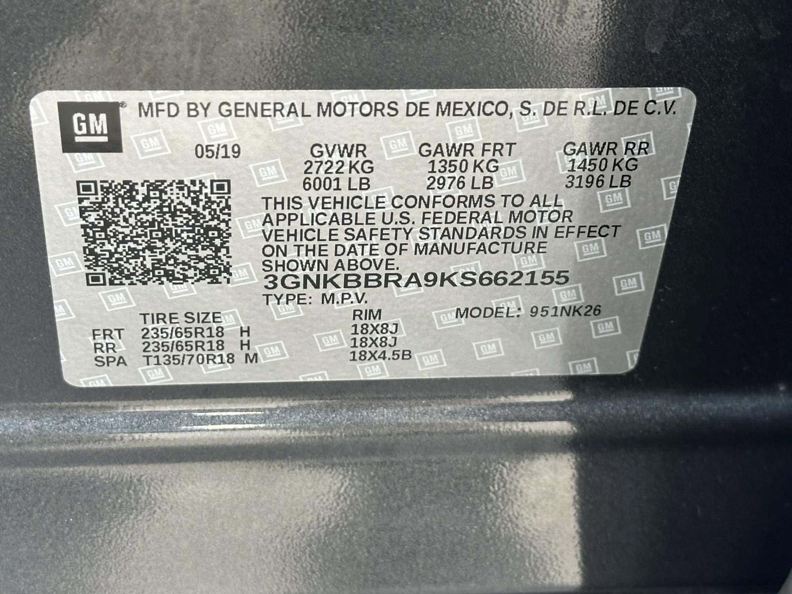 2019 Chevrolet Blazer 4DR FWD LT