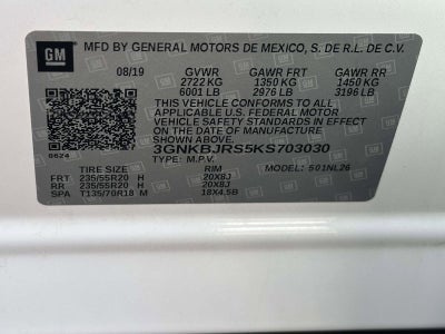 2019 Chevrolet Blazer RS