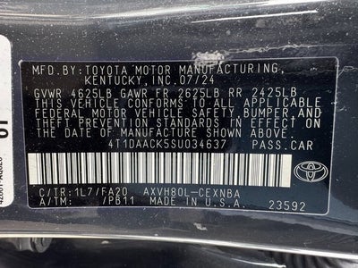 2025 Toyota Camry LE