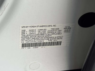 2020 Acura MDX Standard