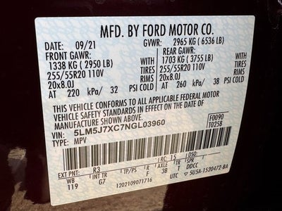 2022 Lincoln Aviator Reserve