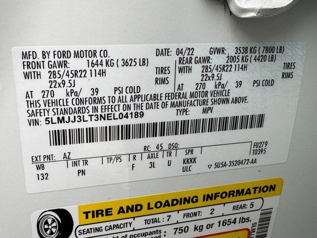 2022 Lincoln Navigator Reserve L