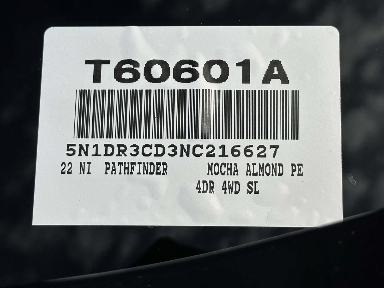 2022 Nissan Pathfinder SL 4WD