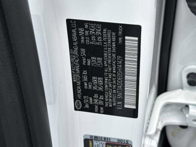 2025 Hyundai Santa Cruz SE