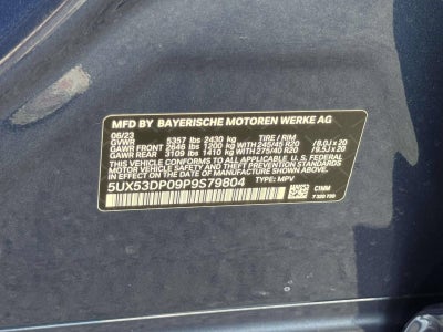 2023 BMW X3 xDrive30i