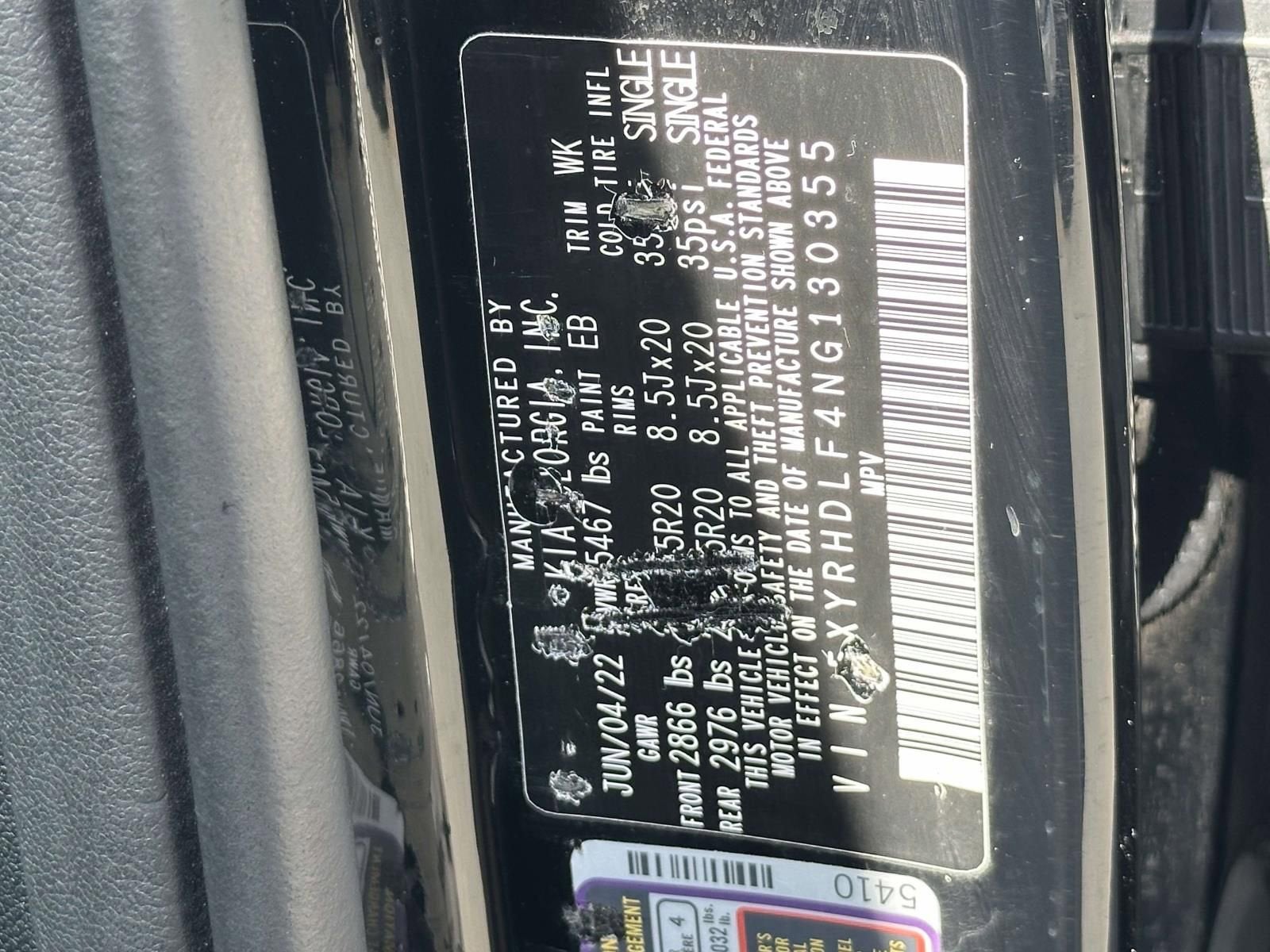 2022 Kia Sorento X-Line EX