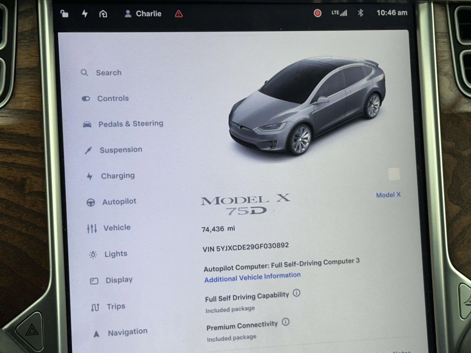 2016 Tesla Model X 70D