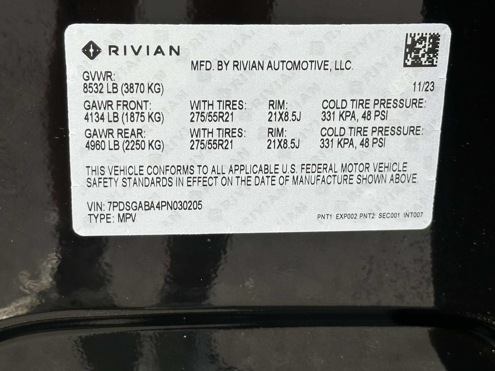 2023 Rivian R1S Adventure
