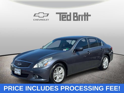 2010 INFINITI G37 Sedan x