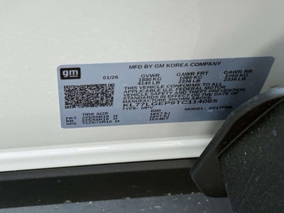 2026 Chevrolet Trax 1RS