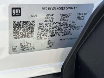 2026 Chevrolet Trax LT