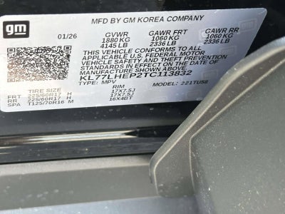 2026 Chevrolet Trax LT