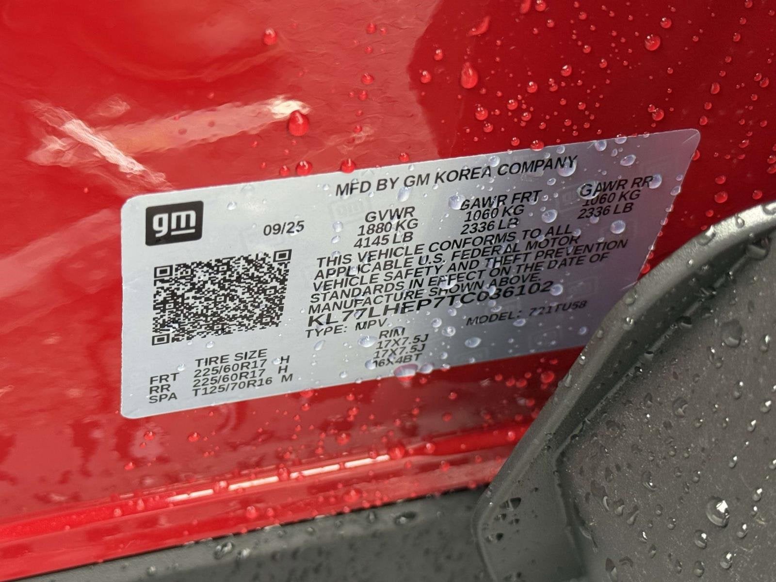 2026 Chevrolet Trax LT