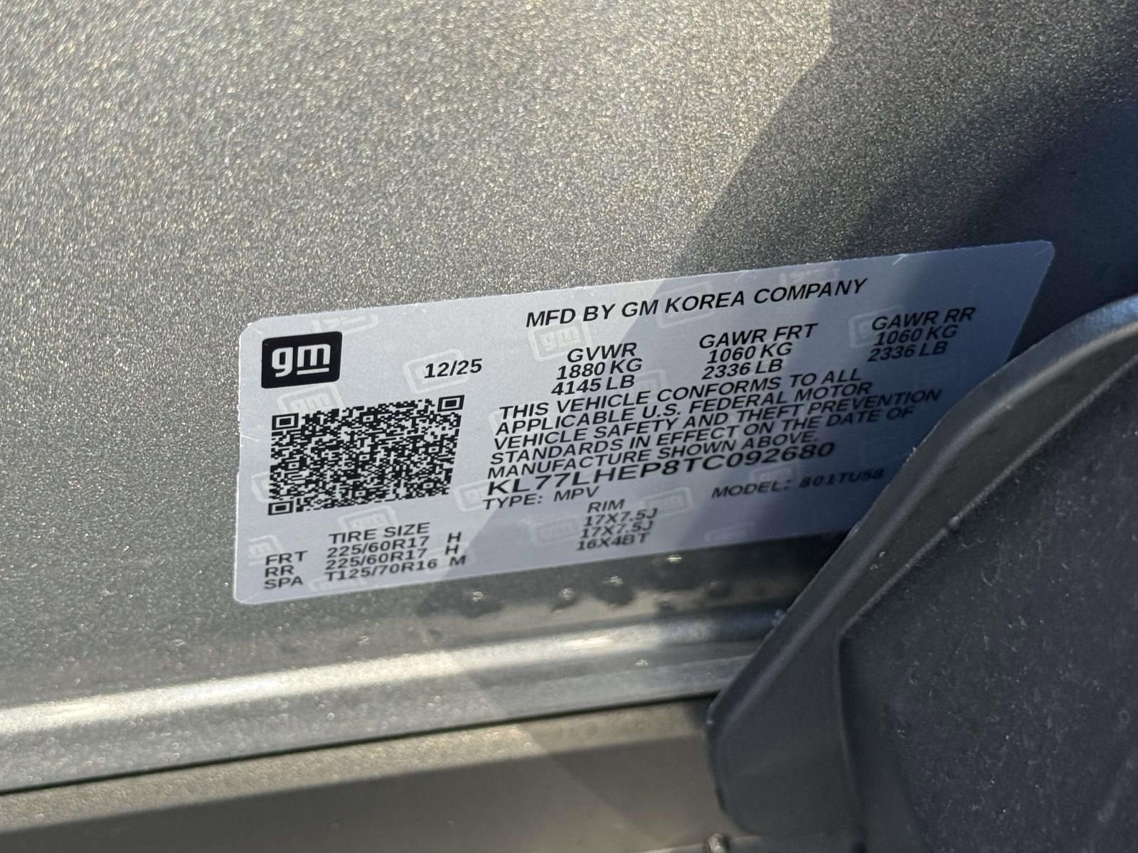 2026 Chevrolet Trax LT