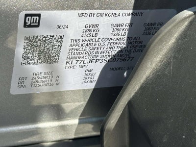 2025 Chevrolet Trax 2RS