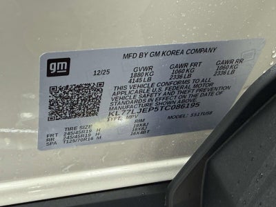 2026 Chevrolet Trax 2RS