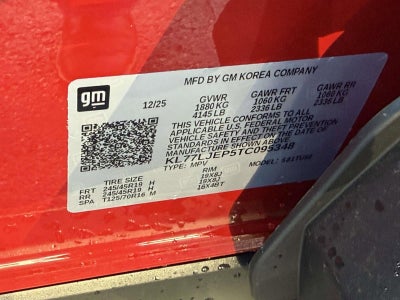 2026 Chevrolet Trax 2RS