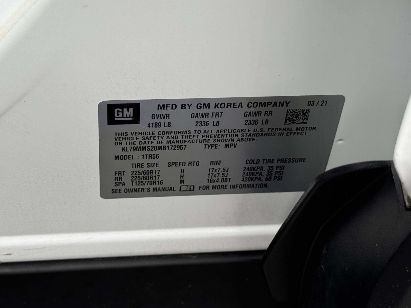 2021 Chevrolet Trailblazer LS