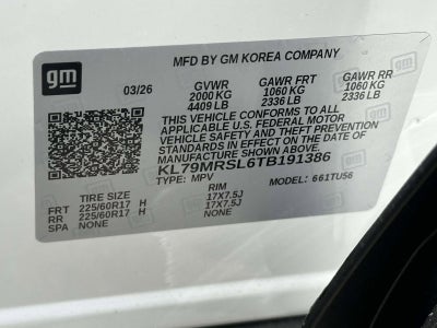 2026 Chevrolet Trailblazer LT