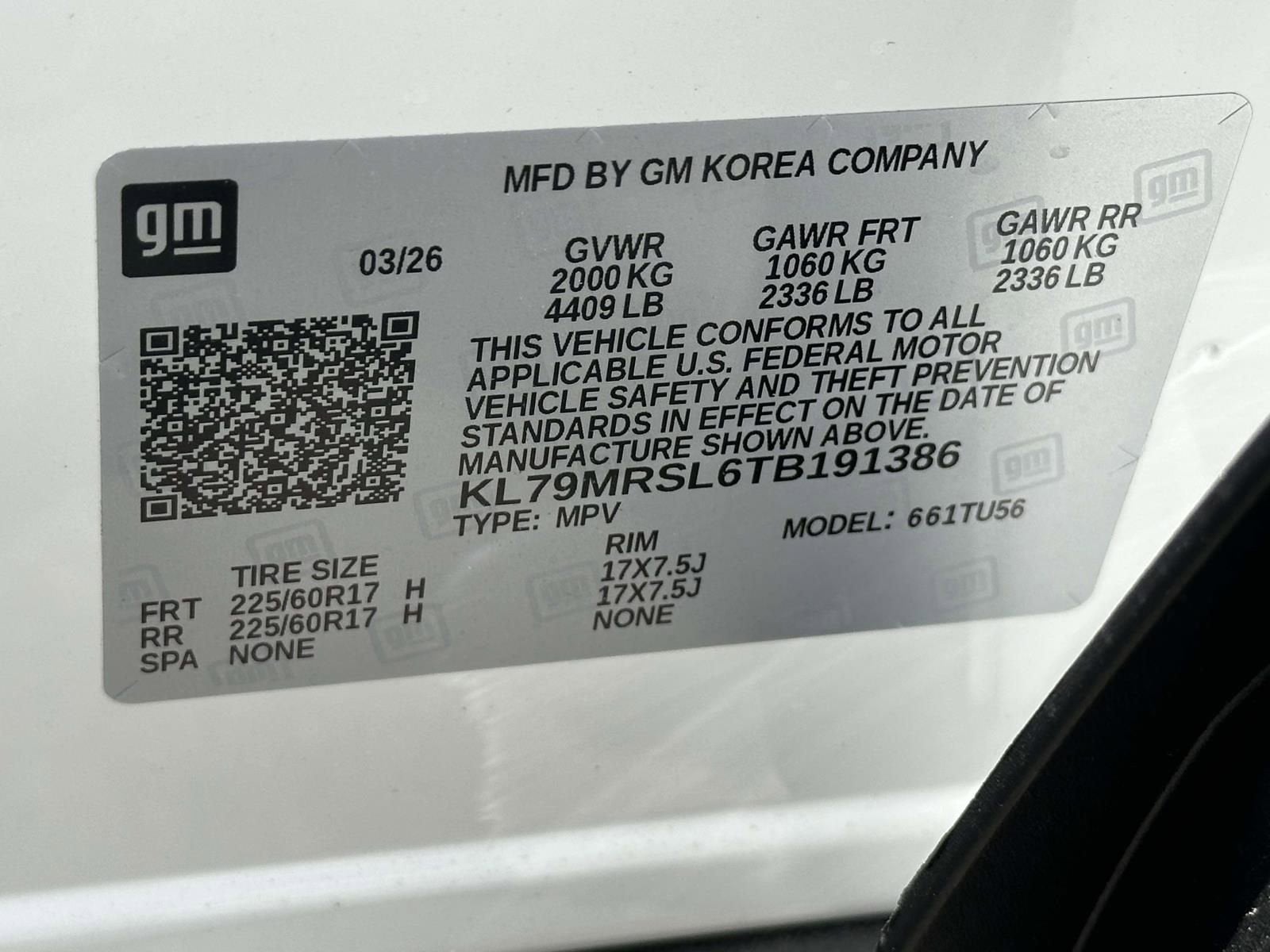 2026 Chevrolet Trailblazer LT