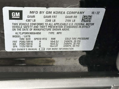 2022 Chevrolet Trax LT