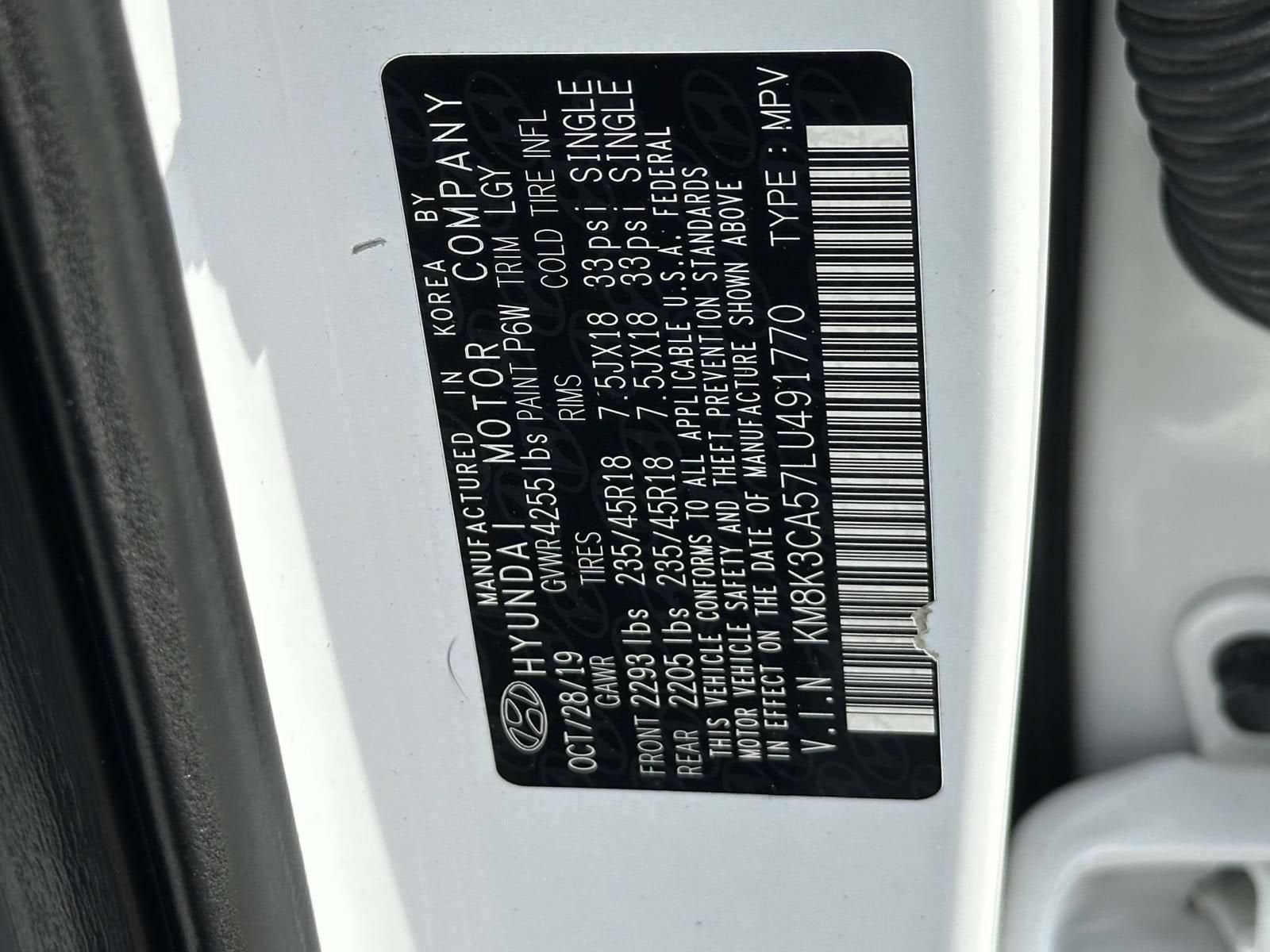 2020 Hyundai Kona Limited