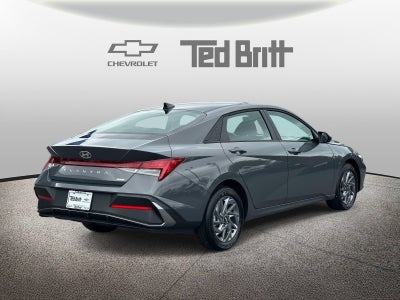 2026 Hyundai Elantra Hybrid Blue