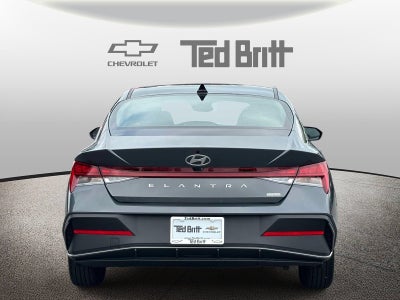 2026 Hyundai Elantra Hybrid Blue