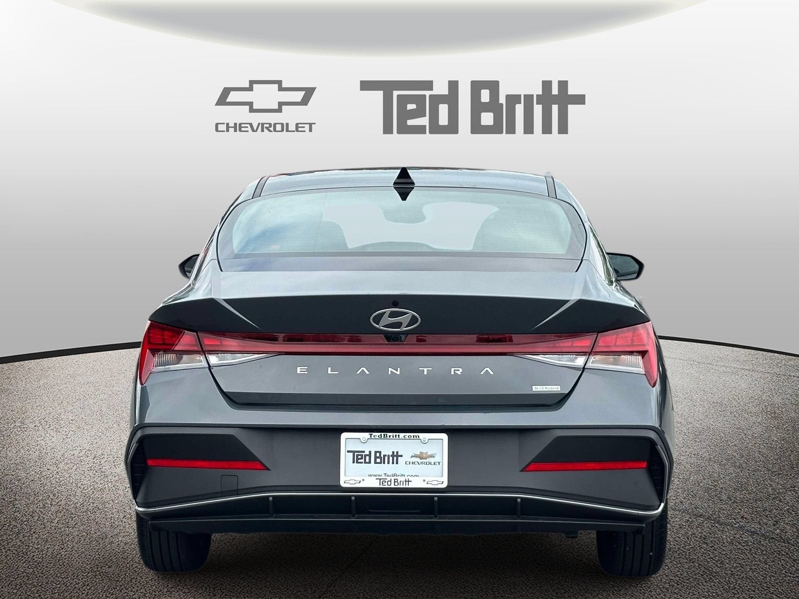 2026 Hyundai Elantra Hybrid Blue