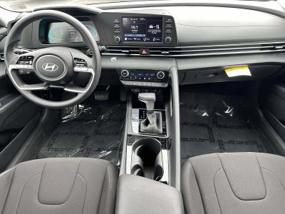 2026 Hyundai Elantra Hybrid Blue