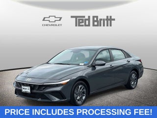 2026 Hyundai Elantra Hybrid Blue