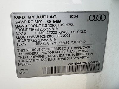 2024 Audi Q5 S line Premium Plus