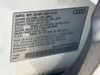 2023 Audi Q7 Premium Plus