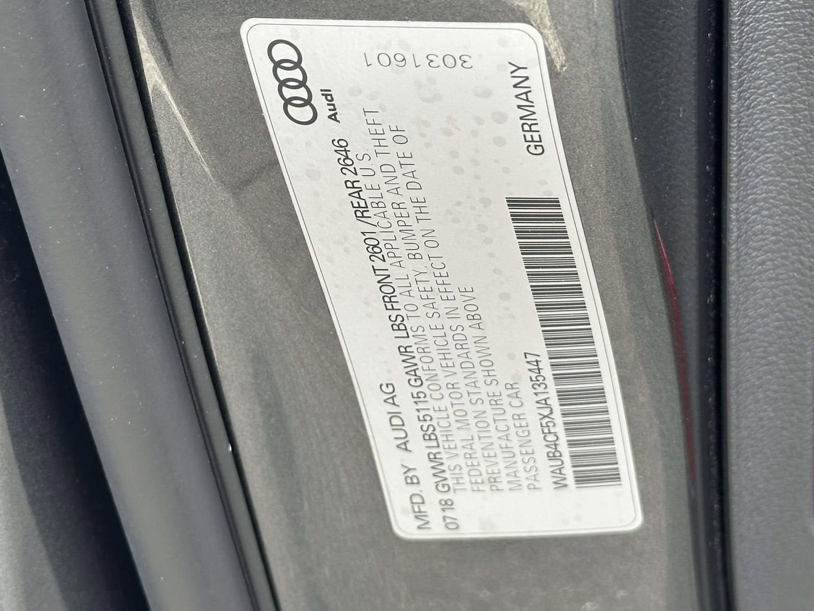 2018 Audi S5 3.0T Premium Plus