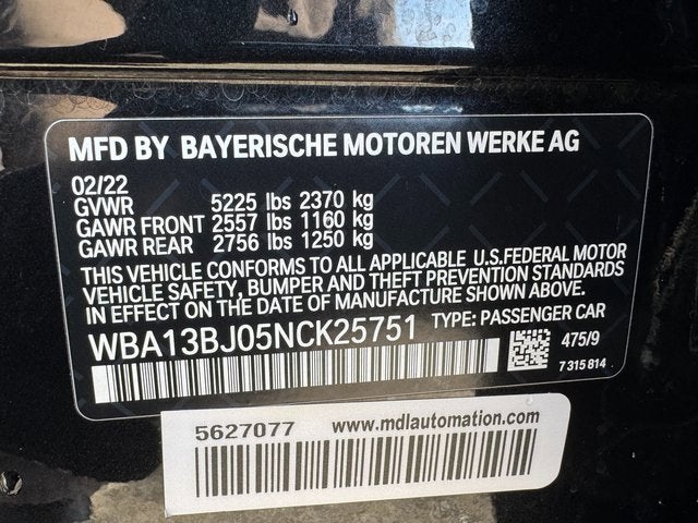 2022 BMW 530 i xDrive