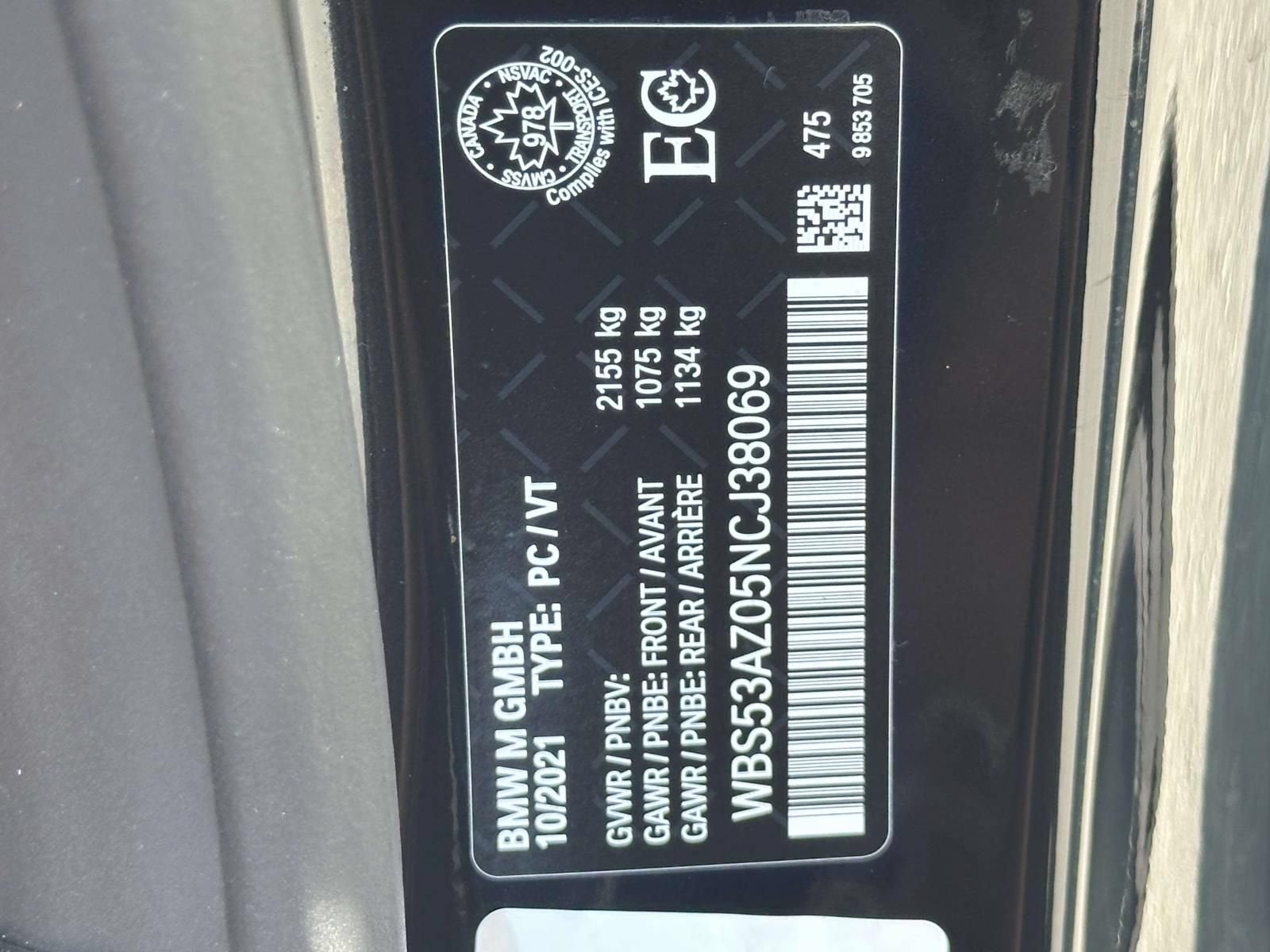 2022 BMW M4 2DR CPE