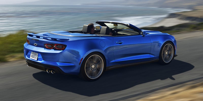 2024 Chevrolet Camaro top down